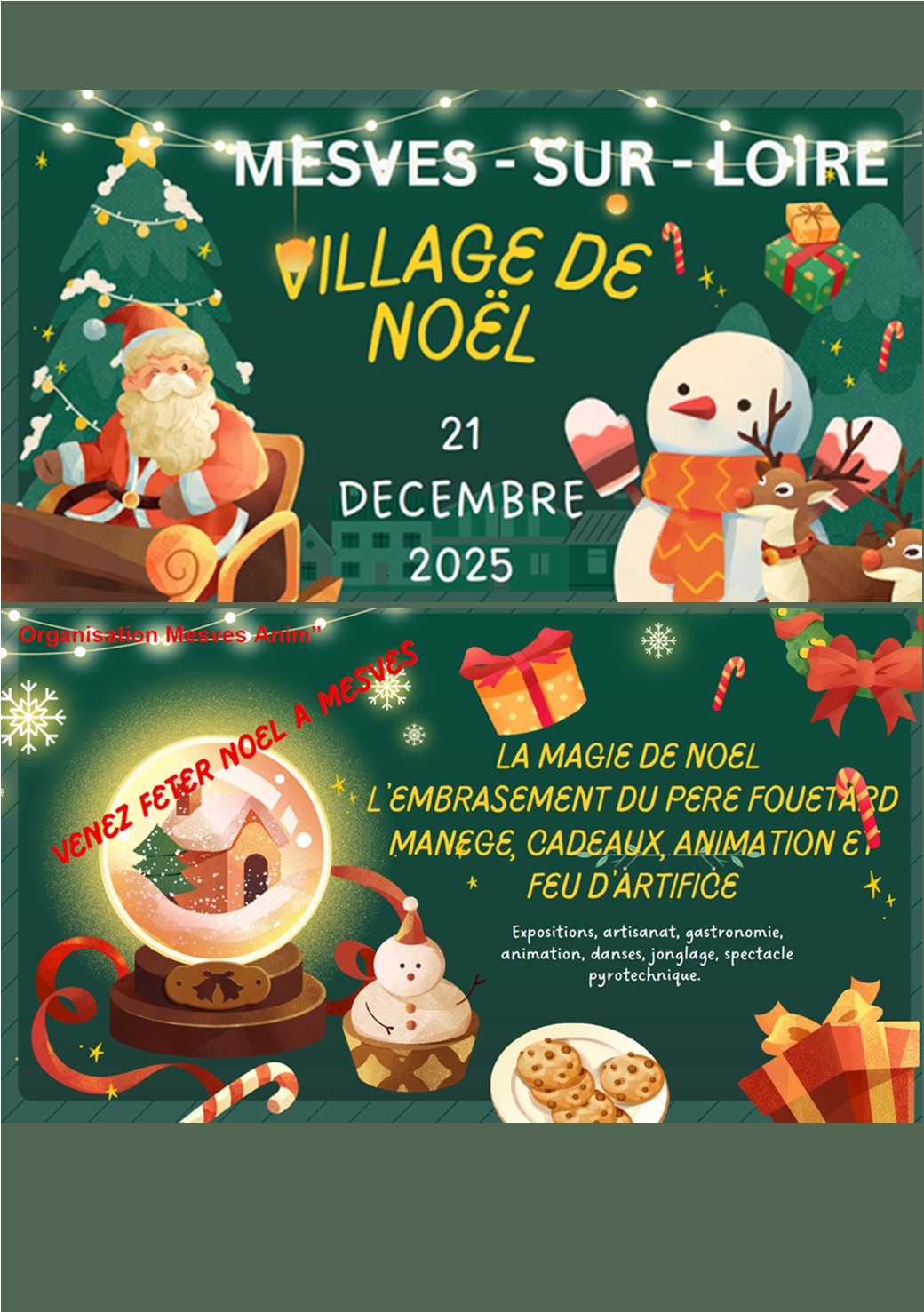 24ème Village de Noël à Mesves-sur-Loire